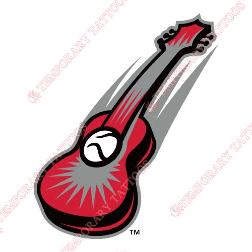 Nashville Sounds Customize Temporary Tattoos Stickers NO.8184